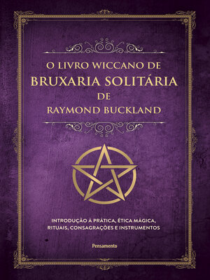 cover image of O livro wiccano de bruxaria solitária de Raymond Buckland